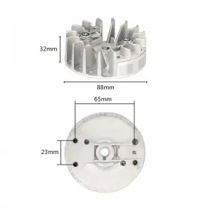 Exhaust Muffler Bolt Heat Shield Gasket Kit For HUSQVARNA 137 142