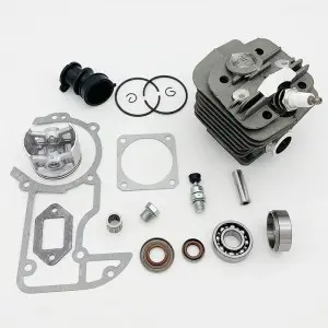 48mm Cylinder Piston Oil Seal Spark Plug Gasket Kit For STIHL 034 036 MS360 MS340 MS 340 360 Chainsaw Engine Motor Parts
