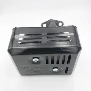 HUNDURE Muffler Exhaust Assembly Fit HONDA GX120 GX160 GX200 168F 4HP 5.5 HP 6.5HP Engine Motor Trimmer Generator #Oregon 35-038