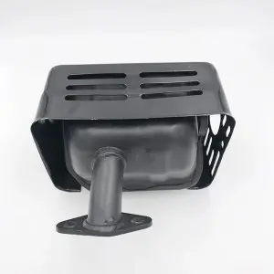 HUNDURE Muffler Exhaust Assembly Fit HONDA GX120 GX160 GX200 168F 4HP 5.5 HP 6.5HP Engine Motor Trimmer Generator #Oregon 35-038