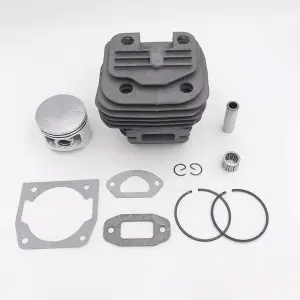 43mm 45mm 45.2mm Chainsaw Cylinder Piston Needle Cage Gasket kit For 4500 45cc 5200 52cc 5800 58cc Gasoline Chainsaw Spare Parts
