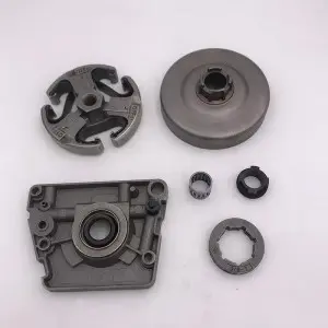 3/8″ Clutch Drum Sprocket Oil Pump Worm Gear Kit For HUSQVARNA 61 66 266 268 272 XP 162 Chainsaw Replacement Parts