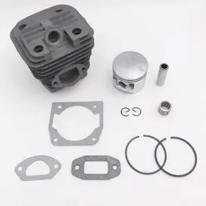 43mm 45mm 45.2mm Chainsaw Cylinder Piston Needle Cage Gasket kit For 4500 45cc 5200 52cc 5800 58cc Gasoline Chainsaw Spare Parts