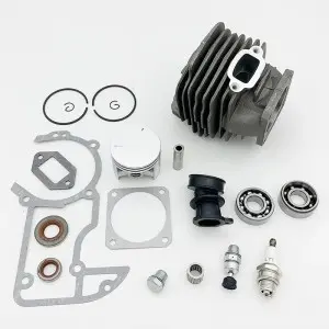 48mm Cylinder Piston Oil Seal Spark Plug Gasket Kit For STIHL 034 036 MS360 MS340 MS 340 360 Chainsaw Engine Motor Parts